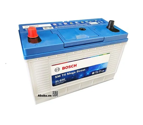 Ắc quy Bosch 31-930 (cọc chì) 12V 100AH