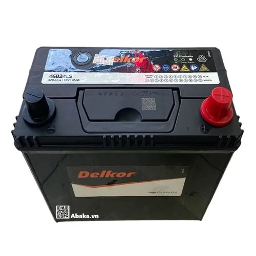 Ắc quy Delkor 46B24LS 12V 45AH