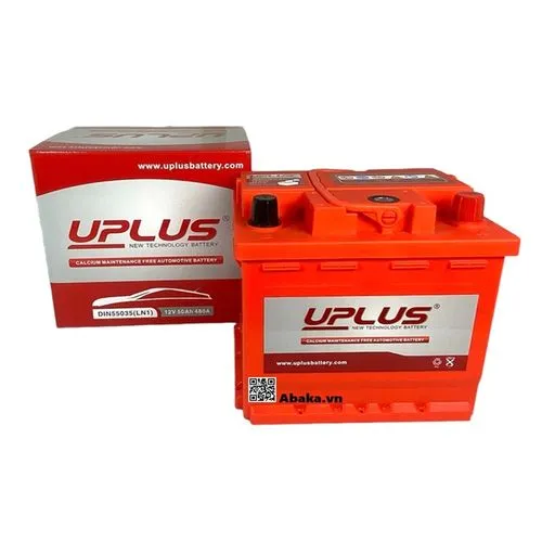 Ắc quy Uplus DIN55035 (LN1)12V 50AH - 2