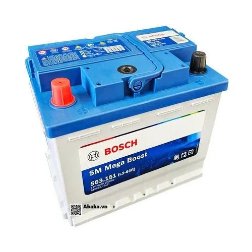 Ắc quy Bosch DIN 563.151 12V 63AH