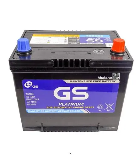 Ắc quy GS 55D23L 12V 60AH