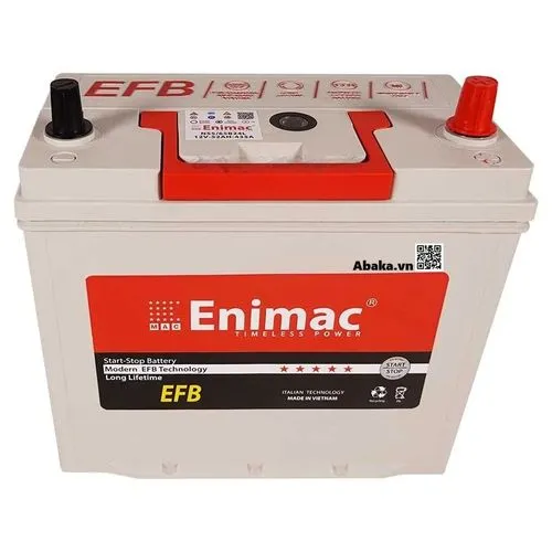 Ắc quy Enimac EFB N55/65B24L 12V 52AH