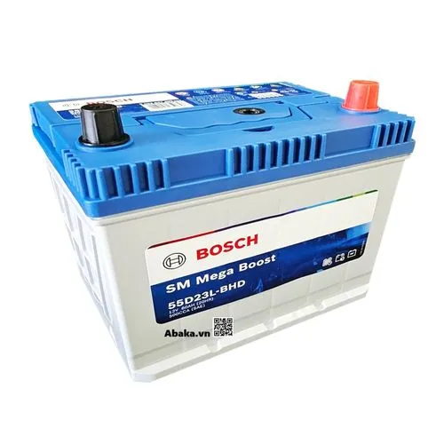 Ắc quy Bosch 55D23L-BHD 12V 60AH