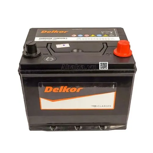 Ắc quy Delkor 50D20L 12V 50AH