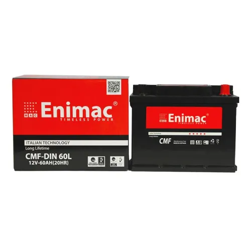 Ắc quy Enimac DIN60L 12V 60AH