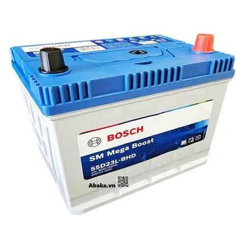 Ắc quy Bosch 55D23R-BHD 12V 60AH