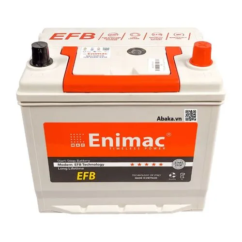 Ắc quy Enimac EFB Q85/95D23L 12V 65AH