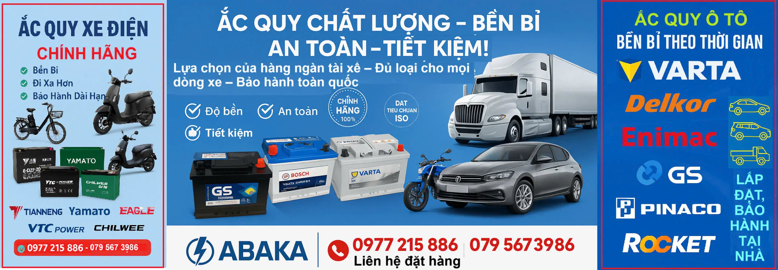 Ắc quy chất lượng cao